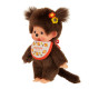 Monchhichi Monmate 復古花朵女孩 S號